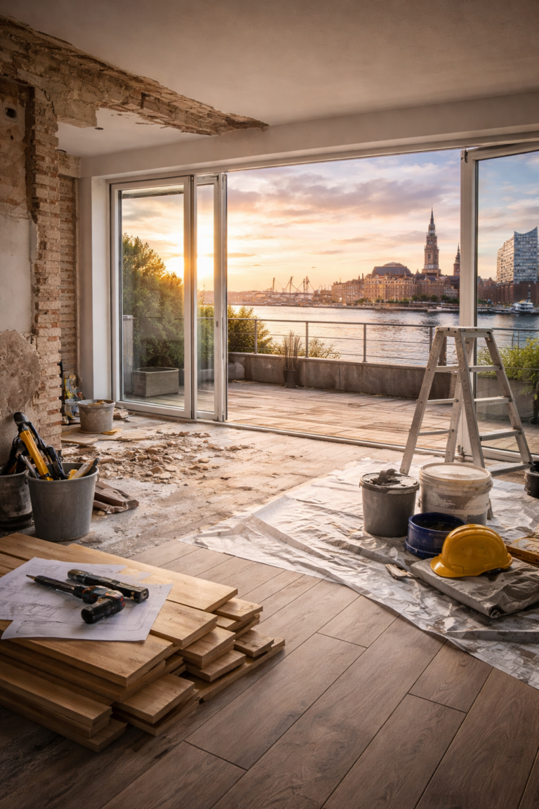 Sanierung in Hamburg